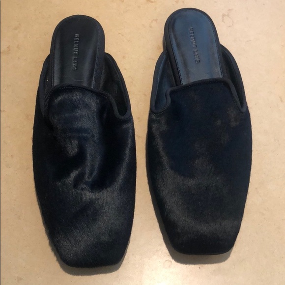 ⭐️SOLD⭐️Helmut Lang Square Toe Loafer calf skin Black 10 - Picture 2 of 7